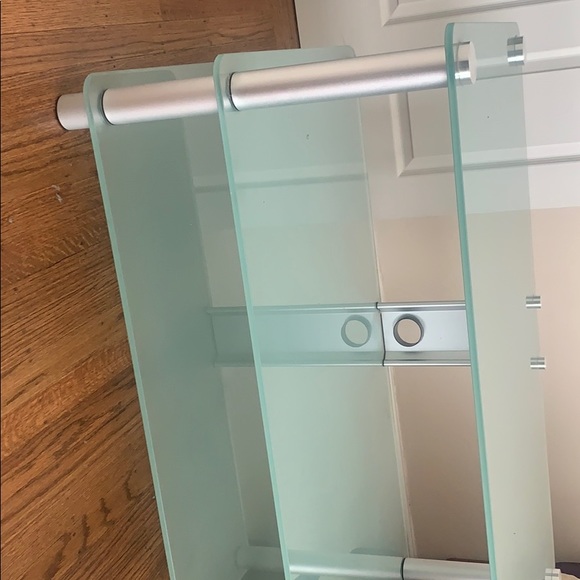 Frosted glass Maxim Magazine  Entertainment Center - Picture 3 of 3